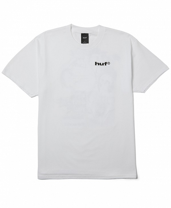 HUF GIMME THE LOOT TEE WHITE