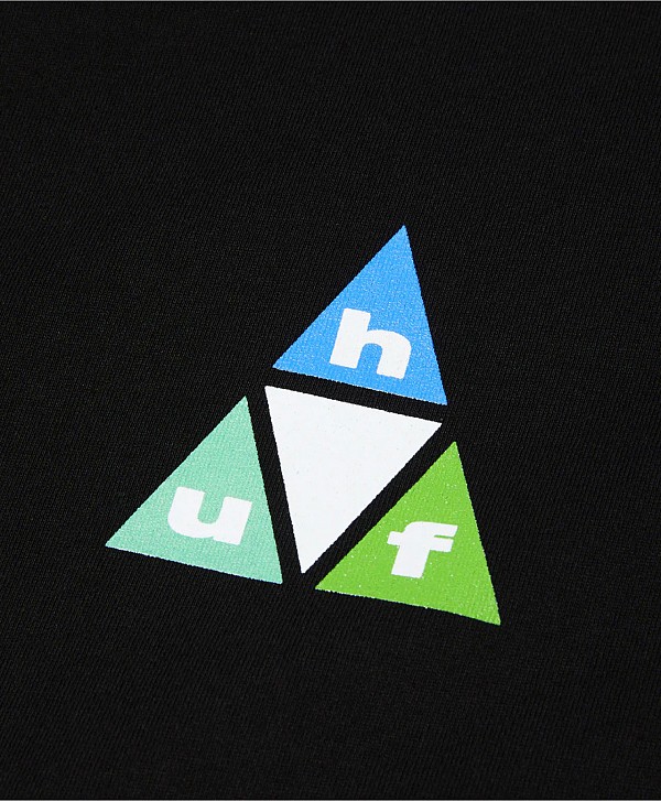 HUF PRISM TEE BLACK