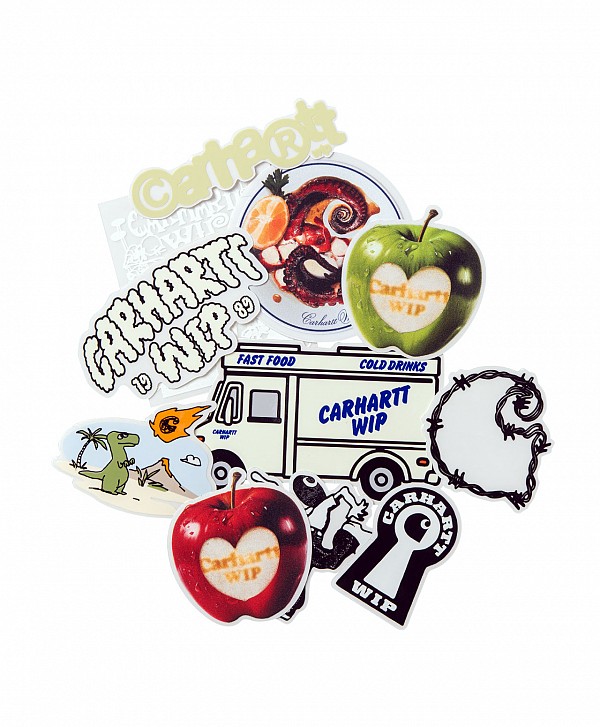 CARHARTT WIP STICKER PACK (10 PACK) MULTI