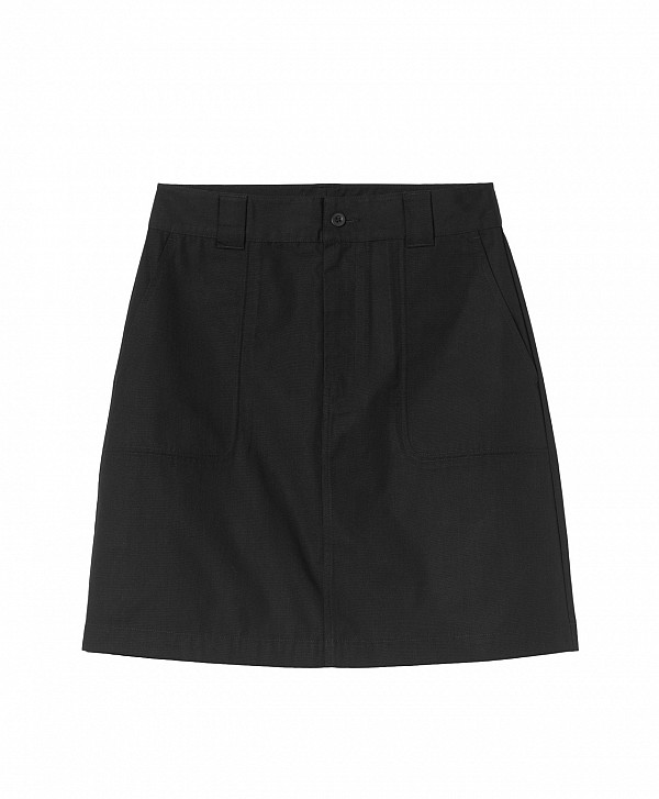 CARHARTT WIP WOMEN'S POSTAL SKIRT BLACK