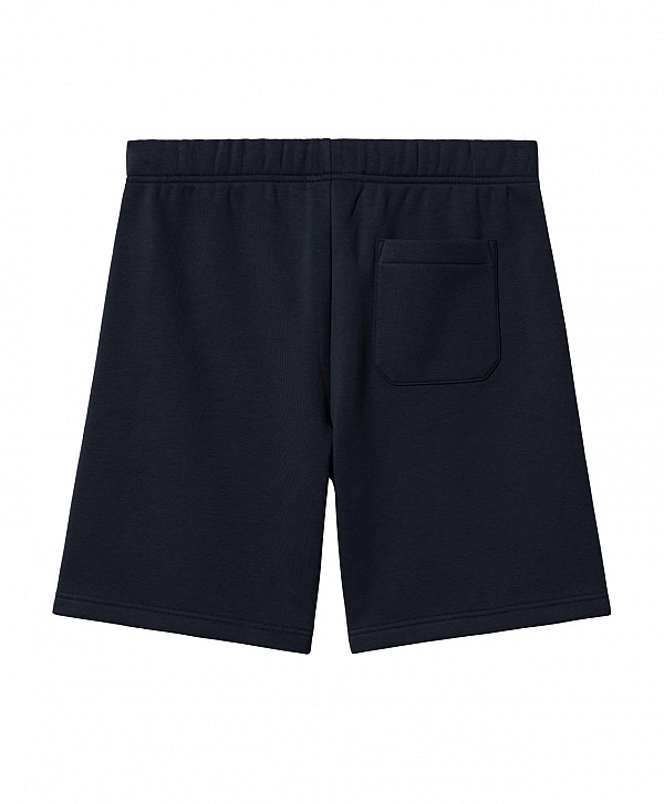CARHARTT WIP CHASE SWEAT SHORT DARK NAVY/GOLD