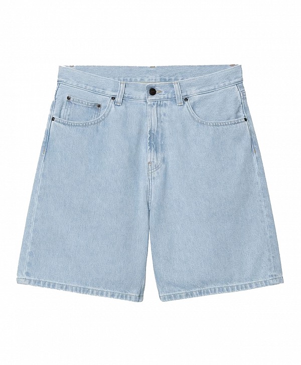 CARHARTT WIP NOLAN SHORT BLUE BLEACHED
