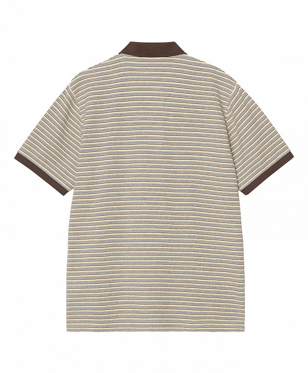 CARHARTT WIP DION POLO DION STRIPE/WAX