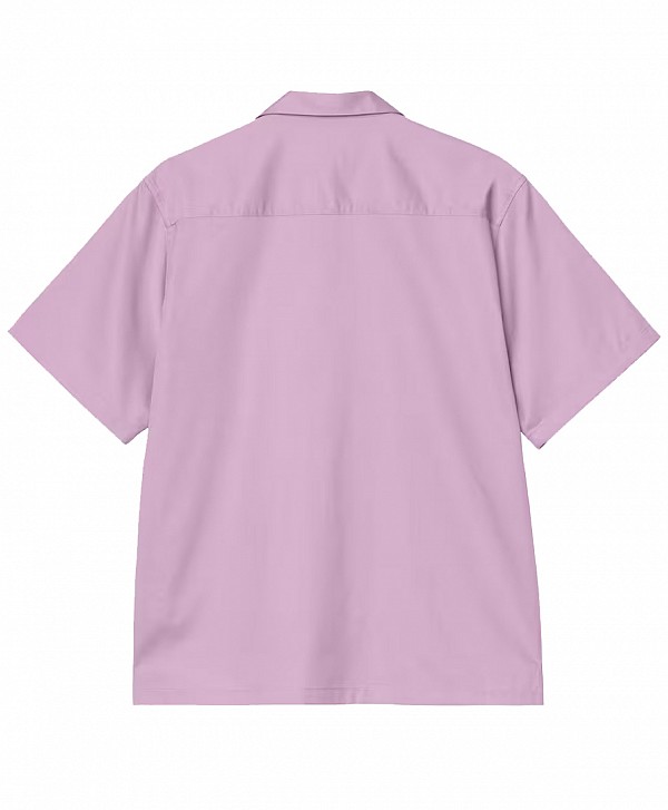 CARHARTT WIP DELRAY SHIRT GENTLE PURPLE/WHITE