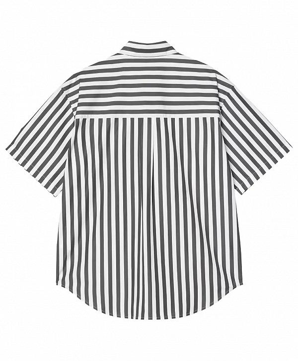 CARHARTT WIP ROYCE SHIRT ROYCE STRIPE GRAPHITE/WHITE