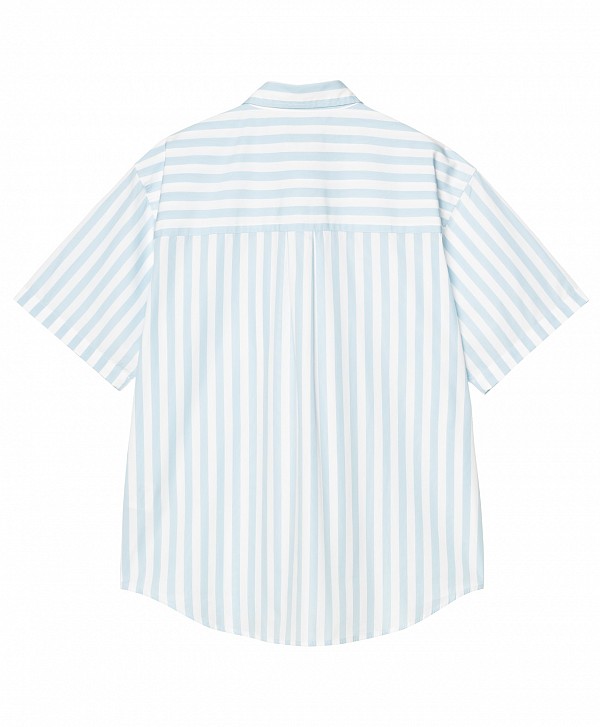 CARHARTT WIP ROYCE SHIRT ROYCE STRIPE ICARIA/WHITE