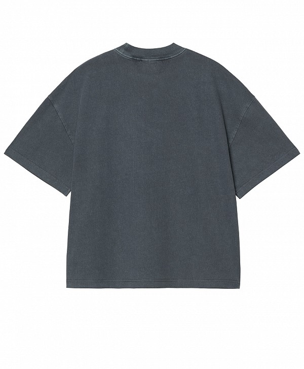 CARHARTT WIP BENTON TEE CARBON GARMENT DYED