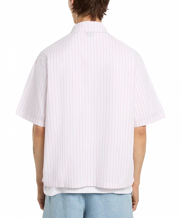 DICKIES VENEDOCIA STRIPE SHIRT WHITE
