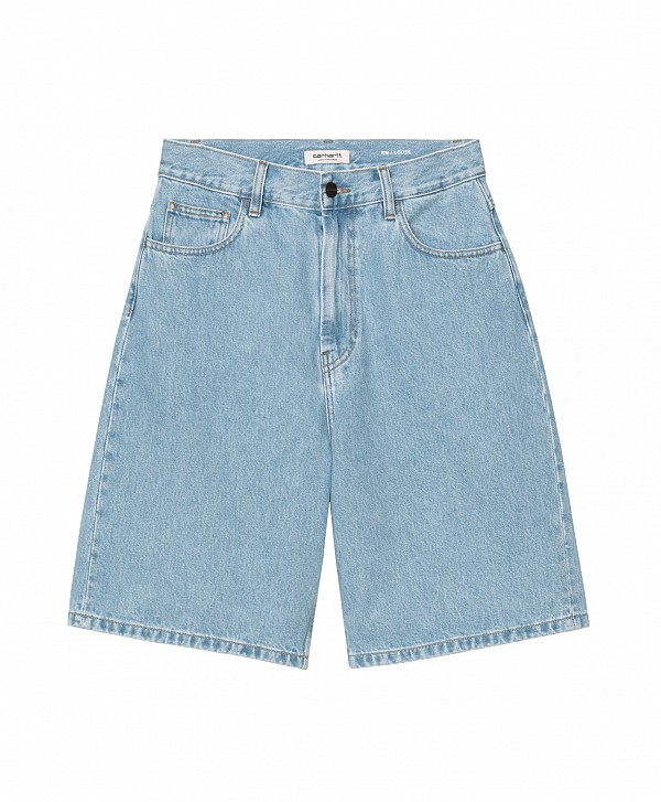 CARHARTT WIP WOMEN'S BRANDON SHORT BLUE STONE BLEACHED