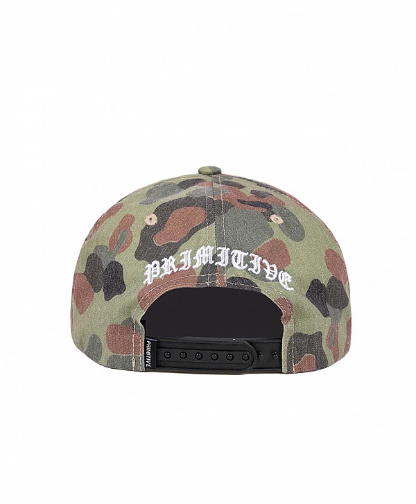 PRIMITIVE GOOD TIME SNAPBACK CAMO
