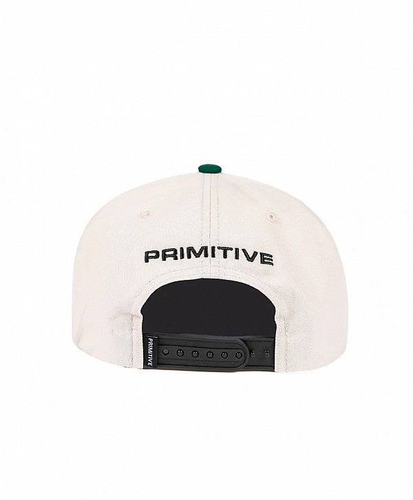 PRIMITIVE DIRTY P SNAPBACK CREAM