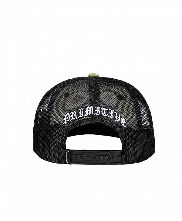PRIMITIVE GOOD TIME TRUCKER HAT CAMO