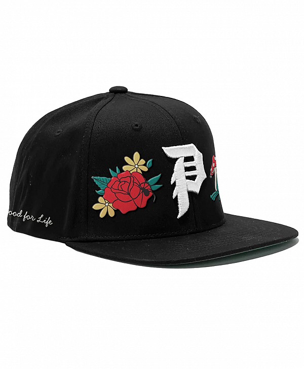 PRIMITIVE TRIP SNAPBACK BLACK