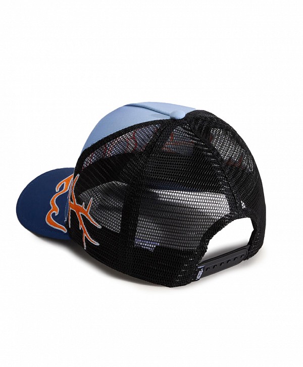 VANS LX DAYANA TRIBAL TRUCKER HAT DEEP INDIGO