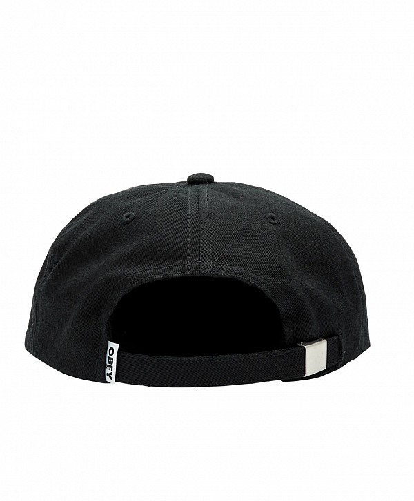 OBEY ICON PATCH PANEL STRAPBACK BLACK