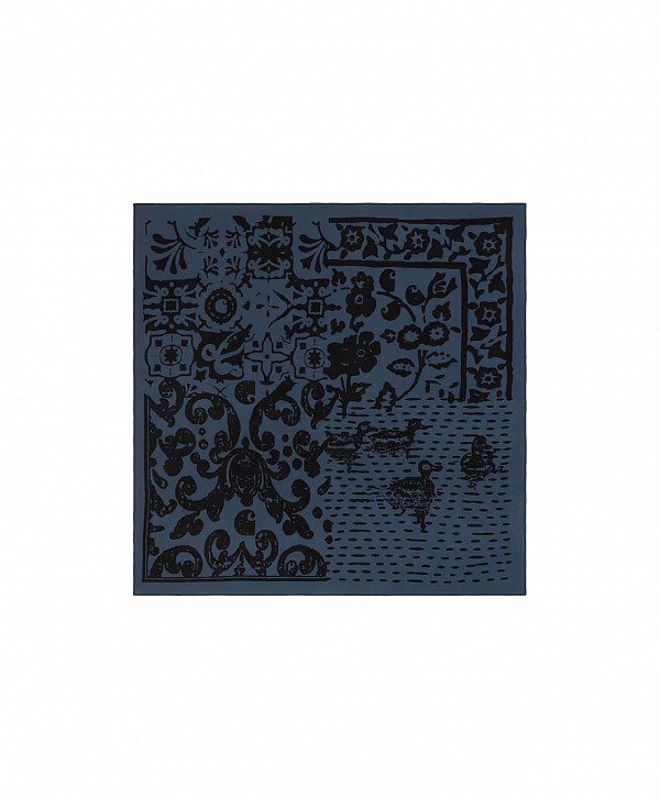 CARHARTT WIP VESTIGE BANDANA BLUE/BLACK
