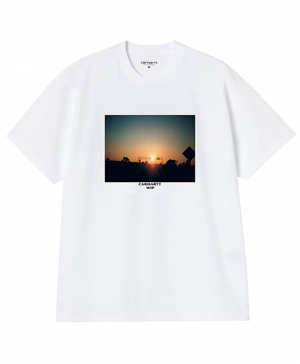 CARHARTT WIP WARM VIEWS TEE WHITE
