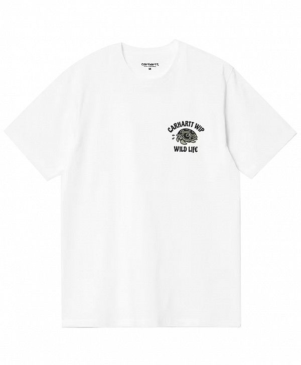 CARHARTT WIP WILD LIFE TEE WHITE