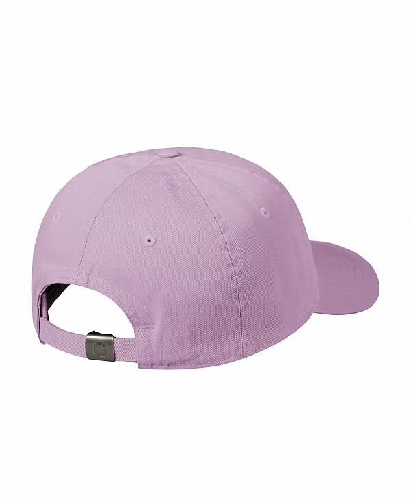 CARHARTT WIP MADISON LOGO CAP GENTLE PURPLE/WHITE