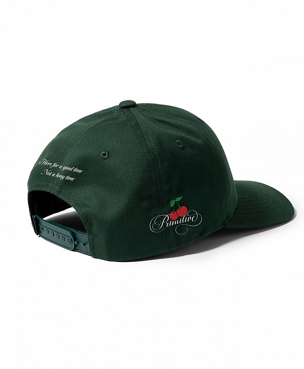 PRIMITIVE BLACKJACK SNAPBACK GREEN
