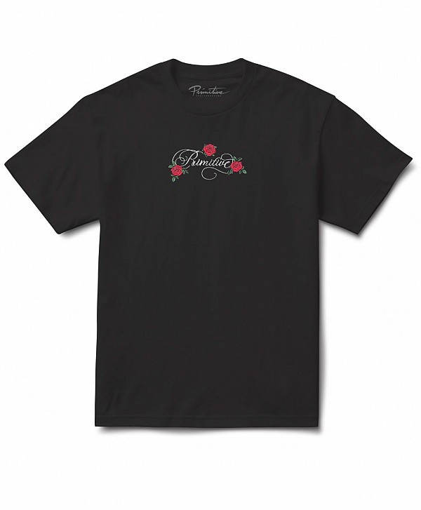 PRIMITIVE MISSION HEAVYWEIGHT TEE BLACK