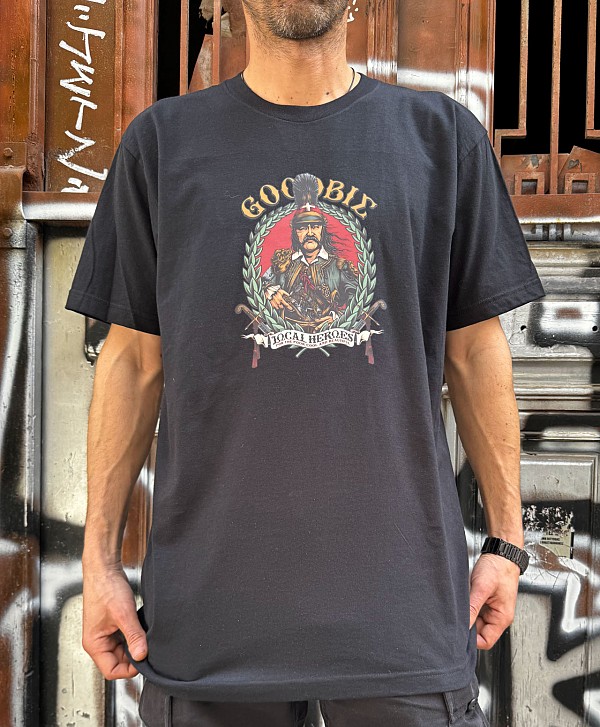 GOODBIE THEO GUNS BLAZING TEE BLACK