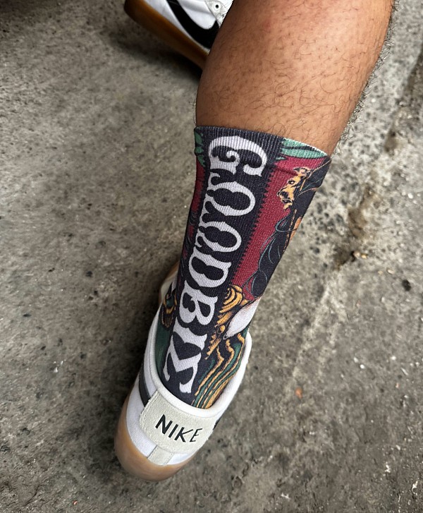 GOODBIE THEO CREW SOCKS
