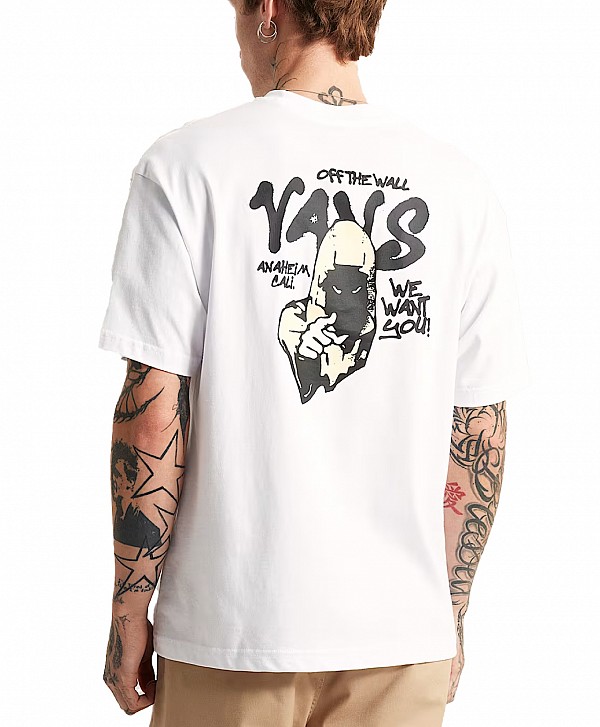 VANS REAPER SAM LOOSE TEE WHITE