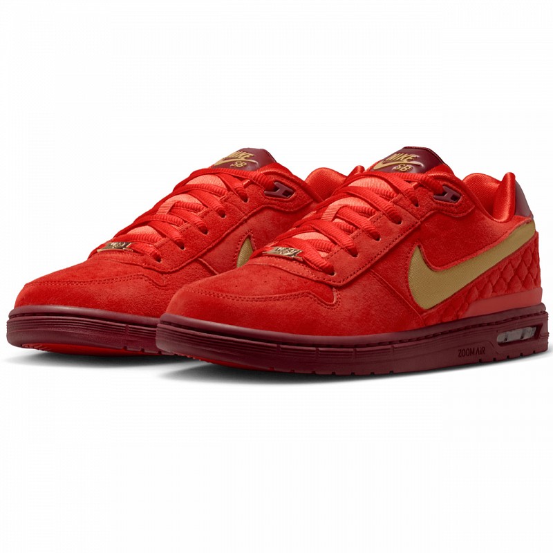 NIKE SB AIR LOW P-ROD HABANERO RED/TEAM RED