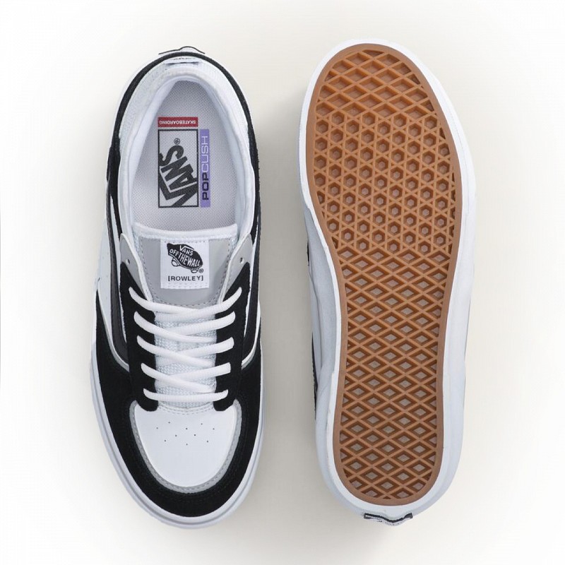 VANS SKATE ROWLEY BLACK/WHITE