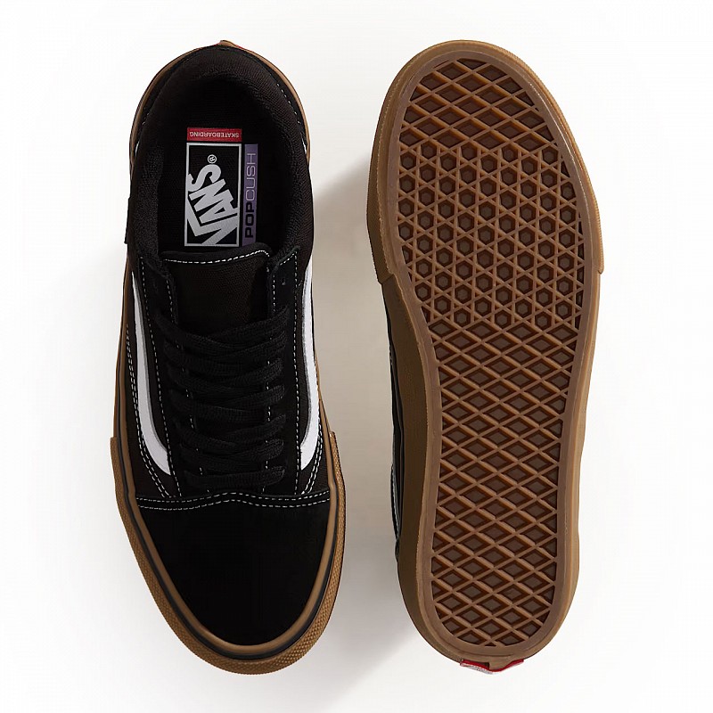 VANS SKATE OLD SKOOL BLACK/GUM/WHITE