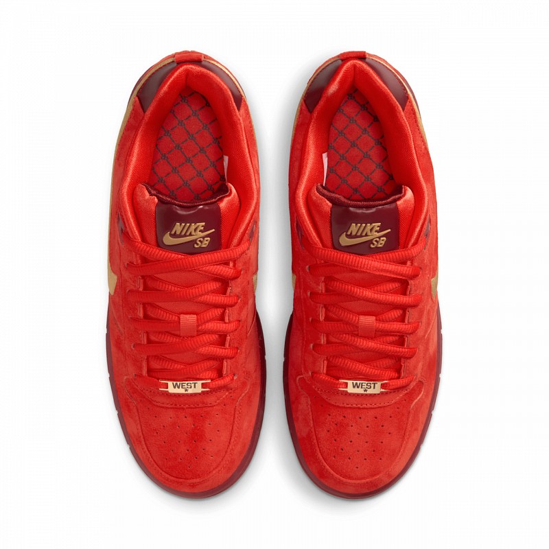 NIKE SB AIR LOW P-ROD HABANERO RED/TEAM RED