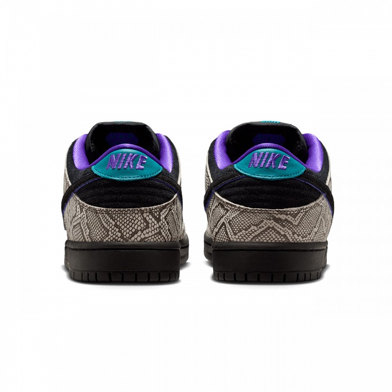NIKE SB DUNK LOW PRO X DASHAWN JORDAN STRING/BLACK-BRIGHT SPRUCE-FIERCE PURPLE