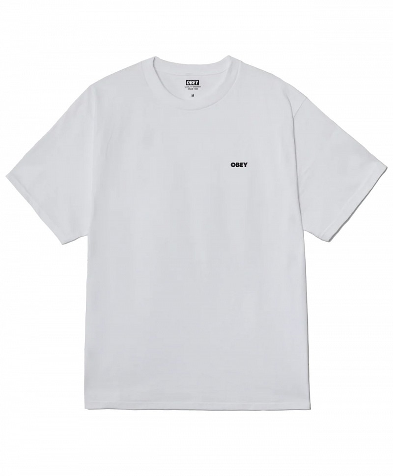OBEY MAKE ART THIRD EYE TEE WHITE