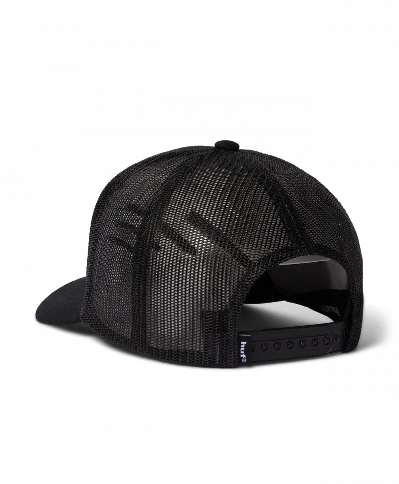 HUF PHOENIX TRUCKER HAT BLACK