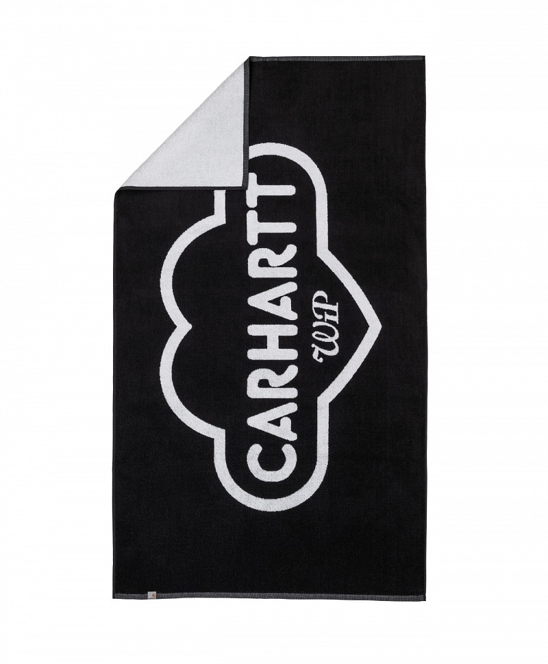 CARHARTT WIP CLOUD HEART TOWEL BLACK/WHITE