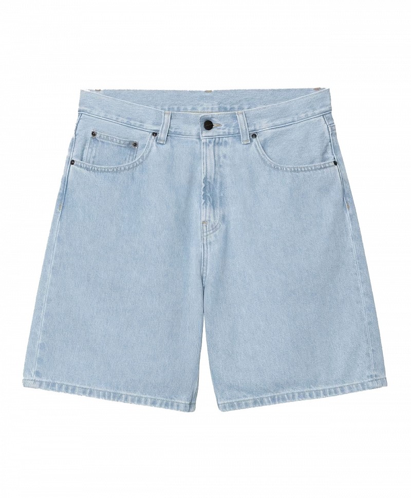 CARHARTT WIP NOLAN SHORT BLUE BLEACHED