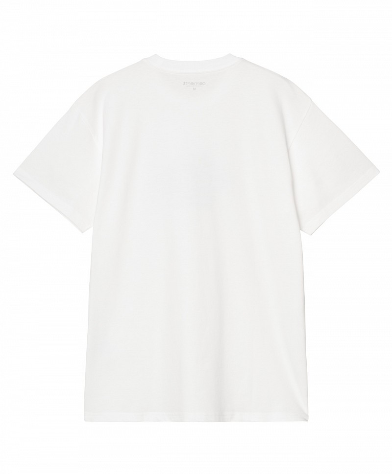 CARHARTT WIP INK LAB TEE WHITE