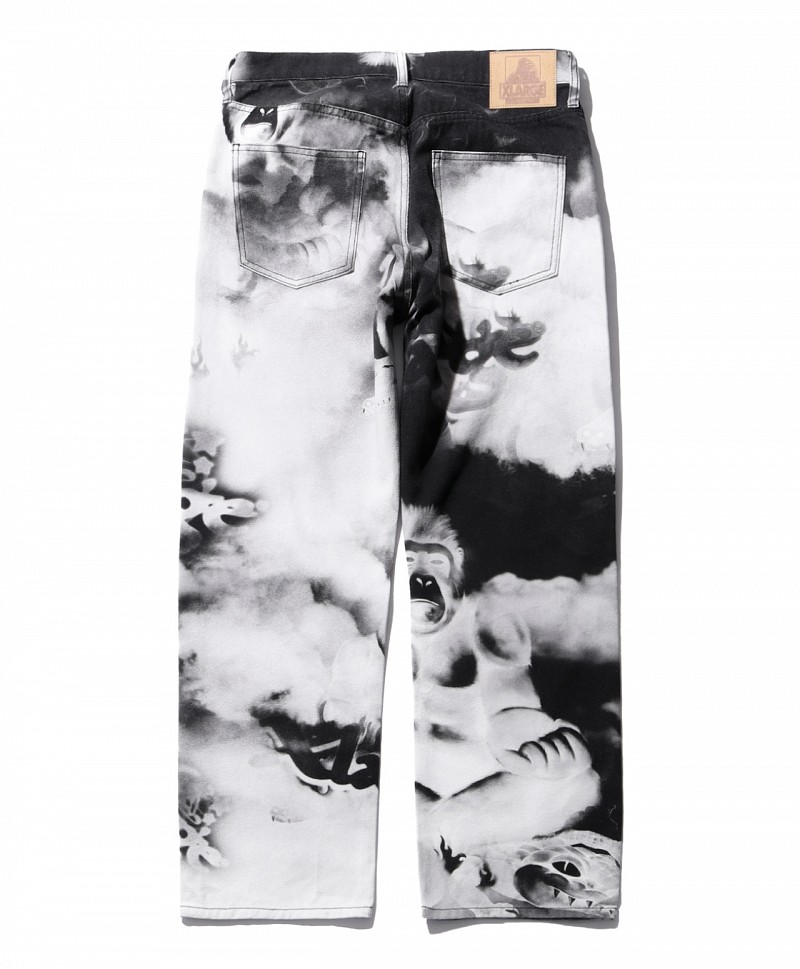 XLARGE MEDITATION ALL OVER PRINT PANTS MULTI
