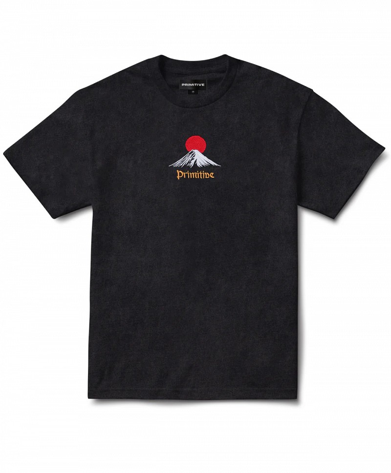 PRIMITIVE MELTDOWN HEAVYWEIGHT TEE BLACK