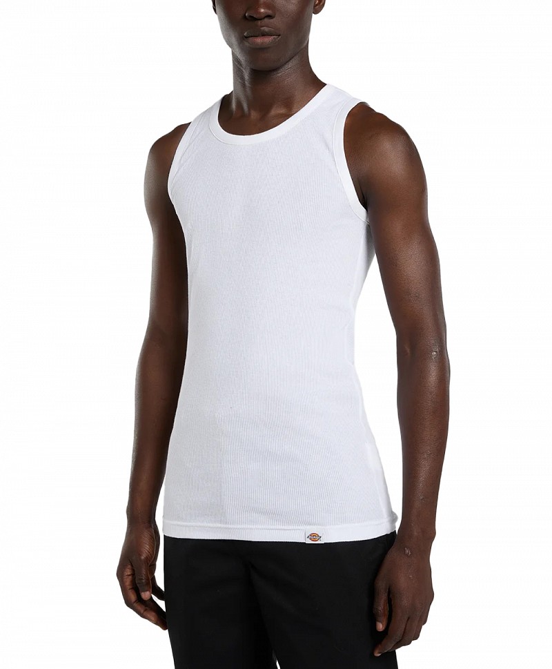 DICKIES AMSTERDAM VEST 3-PACK WHITE