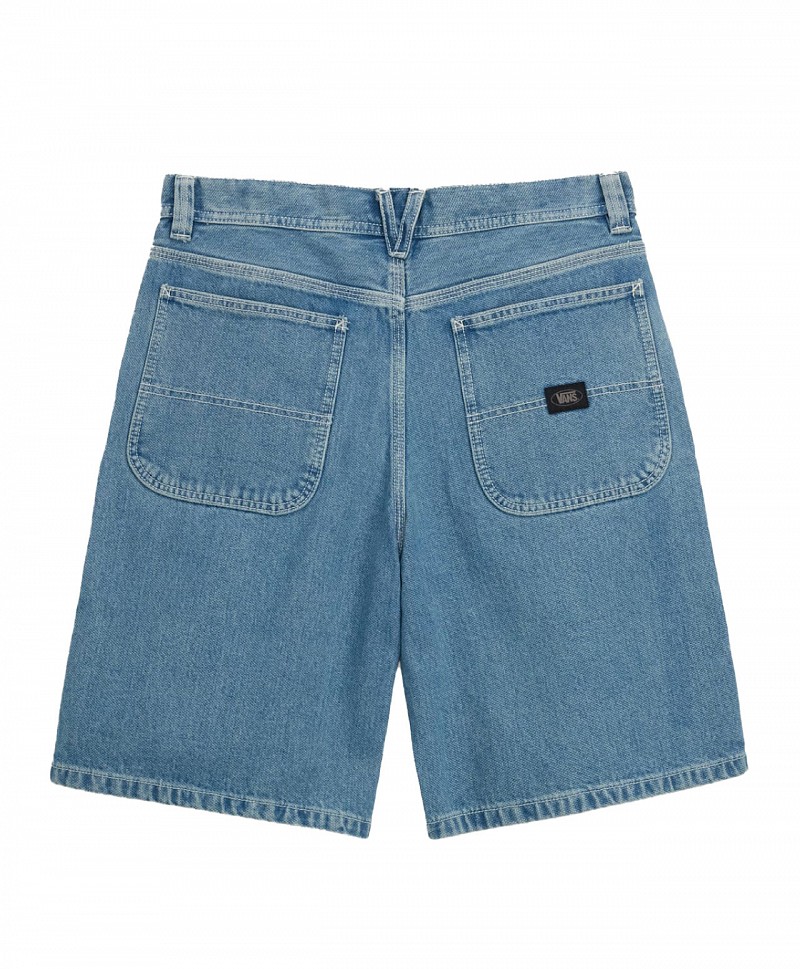 VANS CHORE LOOSE DENIM SHORT STONEWASH/BLUE