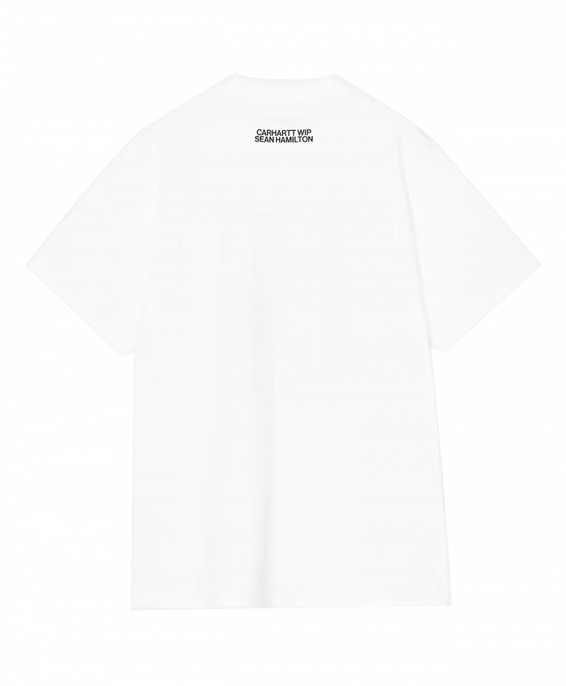 CARHARTT WIP SEAN HAMILTON 02 TEE WHITE
