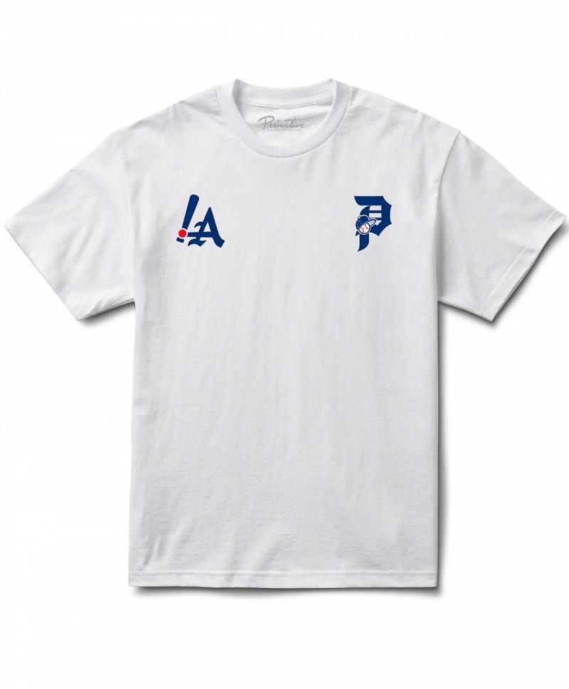 PRIMITIVE LOYALTY HEAVYWEIGHT TEE WHITE