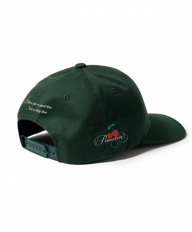 PRIMITIVE BLACKJACK SNAPBACK GREEN
