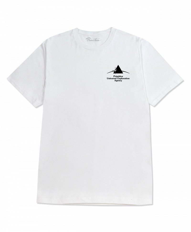 PRIMITIVE AGENCY TEE WHITE