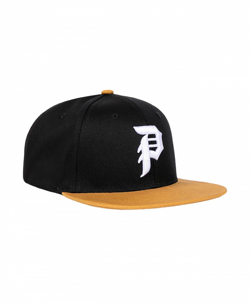 PRIMITIVE DIRTY P SNAPBACK BLACK