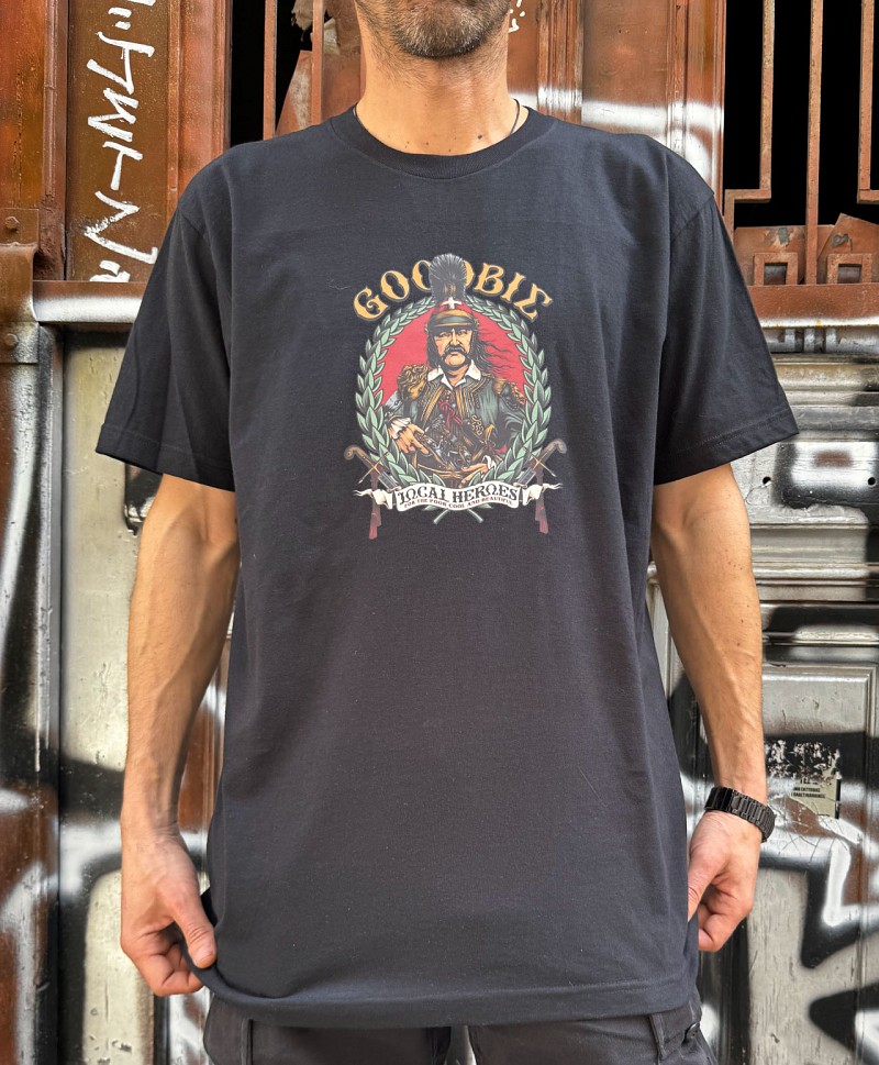 GOODBIE THEO GUNS BLAZING TEE BLACK