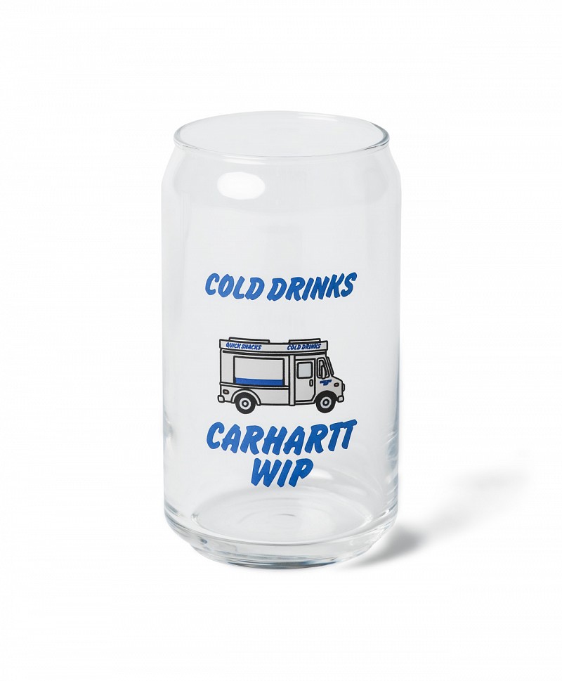 CARHARTT WIP COLD DRINKS CAN GLASS CLEAR