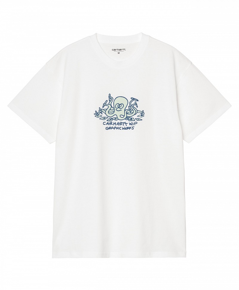 CARHARTT WIP INK LAB TEE WHITE